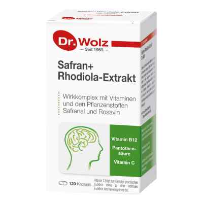 Dr. Wolz Safran+Rhodiola-Extrakt Kapseln