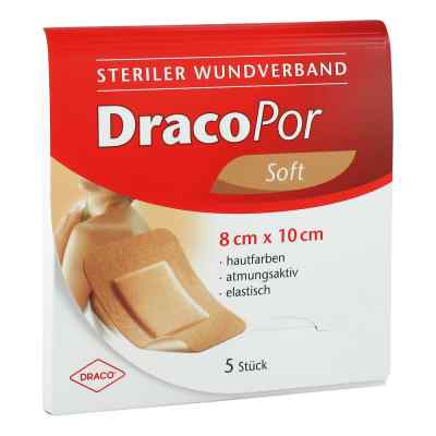 Dracopor Wundverband 8x10 cm steril hautfarben