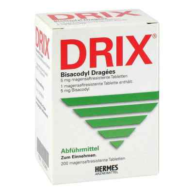 Drix Bisacodyl-Dragees 200 stk von HERMES Arzneimittel GmbH PZN 01223860