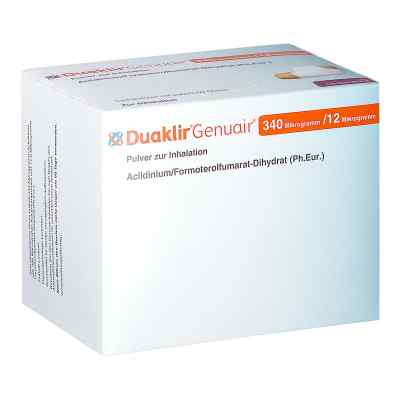 Duaklir Genuair 340 [my]g/12 [my]g Plv.z.inhalatio 3 stk von Zentiva Pharma GmbH PZN 10744693