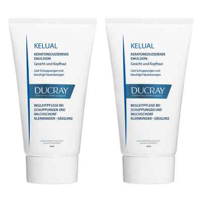 Ducray Kelual Emulsion 2x50 ml von PIERRE FABRE DERMO KOSMETIK GmbH PZN 08105060
