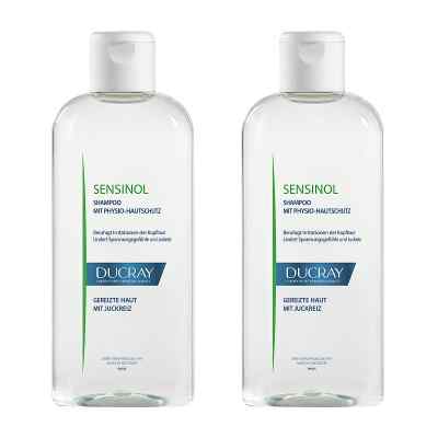 Ducray Sensinol Shampoo irritierte gereizte Kopfhaut 2 x 200 ml von PIERRE FABRE DERMO KOSMETIK GmbH PZN 08101180