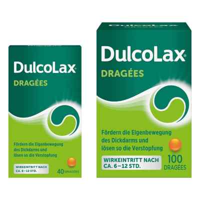 Dulcolax Dragees - Abführmittel bei Verstopfung mit Bisacodyl 100+40 stk von A. Nattermann & Cie GmbH PZN 08102792