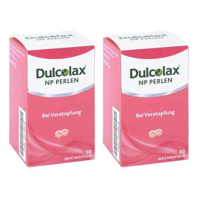 Dulcolax Np Perlen Doppelpack 2x50 stk von A. Nattermann & Cie GmbH PZN 08100940