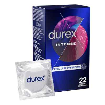 Durex Intense Kondome 22 stk von Reckitt Benckiser Deutschland Gm PZN 18304189