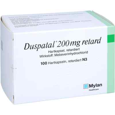 Duspatal 200 Mg Retard Hartkapseln 100 stk von Abacus Medicine A/S PZN 16811108