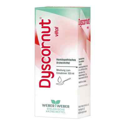 Dyscornut vital Tropfen zum Einnehmen 100 ml von WEBER & WEBER GmbH & Co. KG PZN 03480466