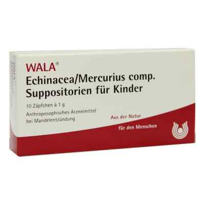 Echinacea/merc. Comp. Suppositorium Kdr. 10X1 g von WALA Heilmittel GmbH PZN 01880799