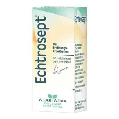 Echtrosept Tropfen zum Einnehmen 50 ml von WEBER & WEBER GmbH PZN 02750277