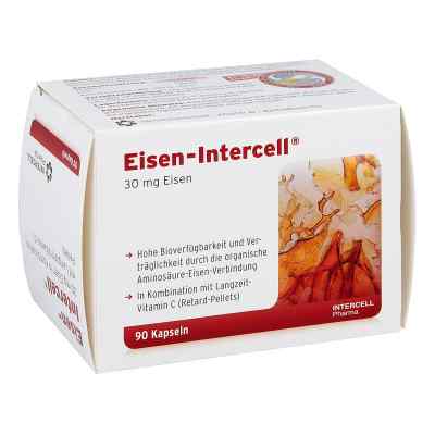 Eisen-intercell Kapseln 90 stk von INTERCELL-Pharma GmbH PZN 12376294