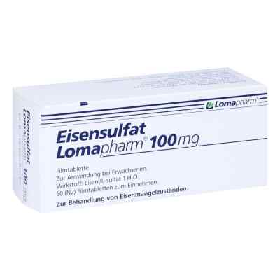 Eisensulfat Lomapharm 100mg 50 stk von LOMAPHARM GmbH PZN 01713423