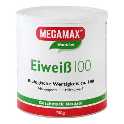 Eiweiss 100 Neutral Megamax Pulver 750 g von Megamax B.V. PZN 04231883