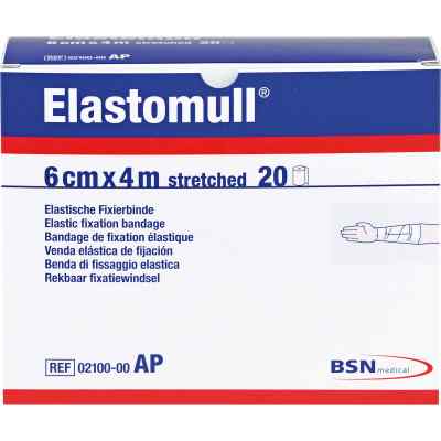 Elastomull 6 cmx4 m elastisch Fixierbinde