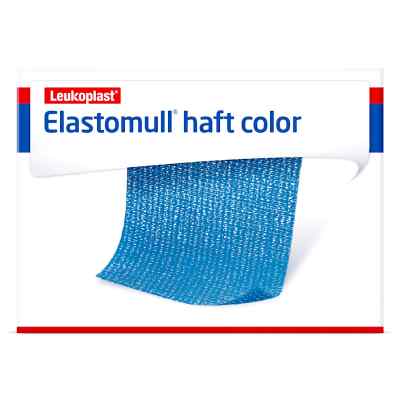 Elastomull haft color 20mx8cm blau Fixierbinde 1 stk von BSN medical GmbH PZN 01412555