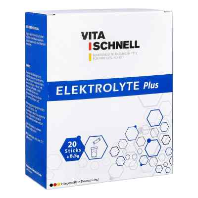 Elektrolyte Plus Pulver 20X8.5 g von Delnava Pharma GmbH PZN 18336189