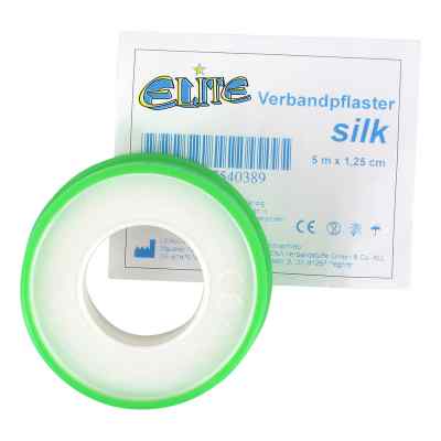 Elite Silk Kunstseidenpfl.1,25 cmx5 m 1 stk von ERENA Verbandstoffe GmbH & Co. K PZN 07540389