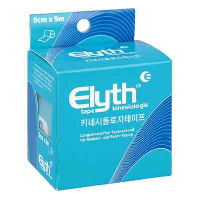 Elyth Tape Kinesiologie 5 cmx5 m blau