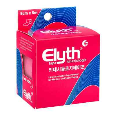 Elyth Tape Kinesiologie 5 cmx5 m rot