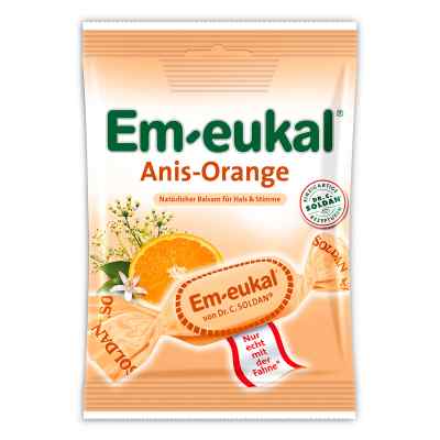 Em Eukal Bonbons Anis Orange zuckerhaltig 75 g von Dr. C. SOLDAN GmbH PZN 10392142