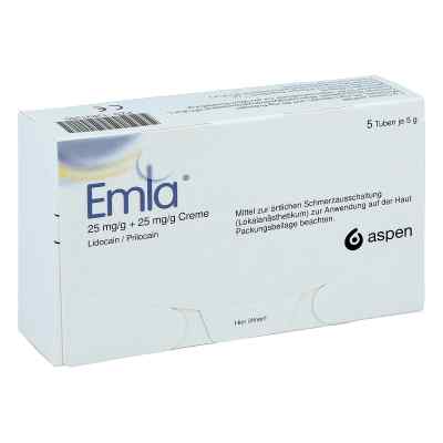 Emla 25 mg/g + 25 mg/g Creme + 12 Tegaderm 5X5 g von Aspen Germany GmbH PZN 13231356