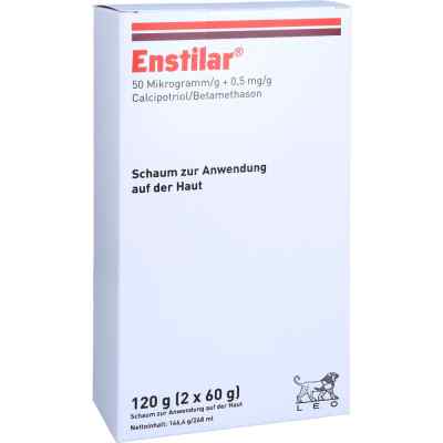 Enstilar 50 Μg/g + 0,5 Mg/g Schaum Z.anw.a.d.haut 2X60 g von axicorp Pharma B.V. PZN 18065715