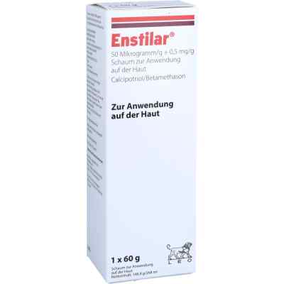 Enstilar 50 Μg/g + 0,5 Mg/g Schaum Z.anw.a.d.haut 60 g von Pharma Gerke Arzneimittelvertriebs GmbH PZN 17312672