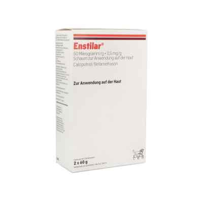 Enstilar 50 [my]g/g+0,5 mg/g Schaum zur, zum Anw.auf d.Ha 2X60 g von LEO Pharma GmbH PZN 11897105