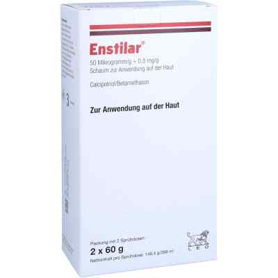 Enstilar 50 [my]g/g+0,5 mg/g Schaum zur, zum Anw.auf d.Ha 2X60 g von Orifarm GmbH PZN 15625898