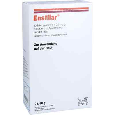 Enstilar 50 [my]g/g+0,5 mg/g Schaum zur, zum Anw.auf d.Ha 2X60 g von Abacus Medicine A/S PZN 16528134