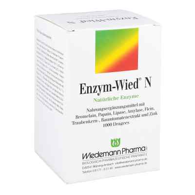 Enzym Wied N Dragees 1000 stk von Mauermann Arzneimittel KG PZN 00602213