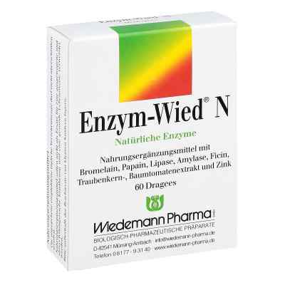 Enzym Wied N Dragees 60 stk von Wiedemann Pharma GmbH PZN 00602182