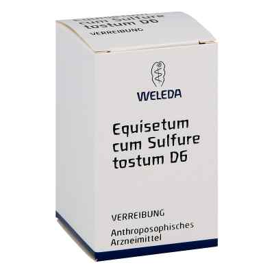 Equisetum Cum Sulf. Tost. D6 Trituration 20 g von WELEDA AG PZN 01616111