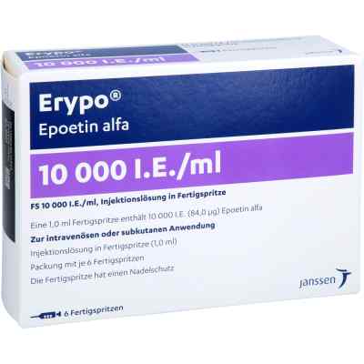 Erypo Fs 10.000 I.e./ml Fertigspritzen 6X1 ml online kaufen