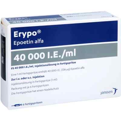 Erypo Fs 40.000 I.e./ml Fertigspritzen 6X1 ml online kaufen