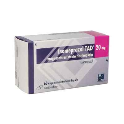 Esomeprazol TAD 20mg 60 stk von TAD Pharma GmbH PZN 06834284