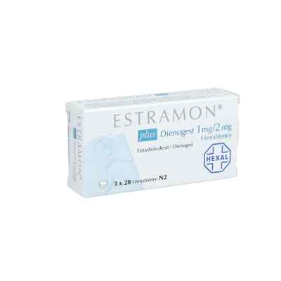 Estramon plus Dienogest 1 mg/2 mg Filmtabletten 3X28 stk