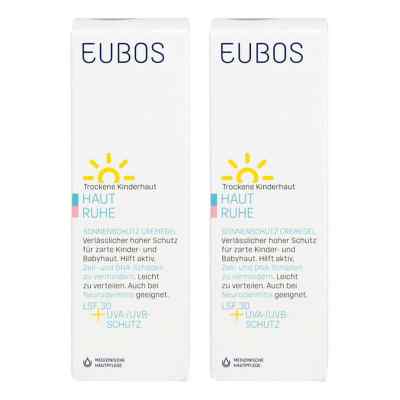 Eubos Kinder Haut Ruhe Sonnenschutz Cremegel 2x50 ml von Dr. Hobein (Nachf.) GmbH PZN 08103051