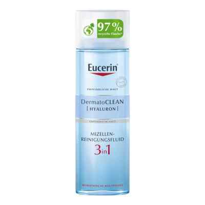Eucerin DermatoCLEAN Hyaluron Mizellen-Reinigungsfluid 3in1 200 ml von Beiersdorf AG Eucerin PZN 16143121