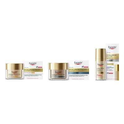 Eucerin Hyaluron-filler+elasticity Tages- & Nachtpflege & Serum