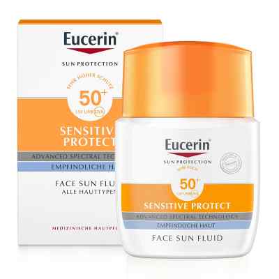 Eucerin Sun Sensitive Protect Face Fluid LSF 50+ 50 ml von Beiersdorf AG Eucerin PZN 11370102