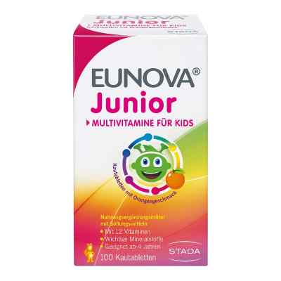 Eunova Junior Multivitamin Kautabletten 100 stk von STADA Consumer Health Deutschlan PZN 17513407
