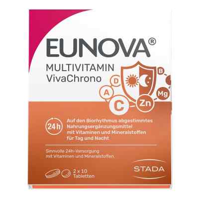 Eunova VivaChrono Multivitamin Tabletten 2X10 stk von STADA Consumer Health Deutschlan PZN 18442879