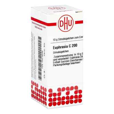 Euphrasia C200 Globuli 10 g von DHU-Arzneimittel GmbH & Co. KG PZN 04216599