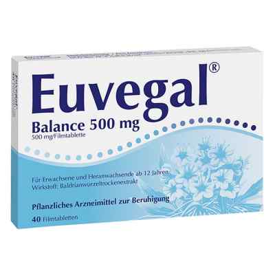 Euvegal Balance 500mg 40 stk von Dr.Willmar Schwabe GmbH & Co.KG PZN 00930615