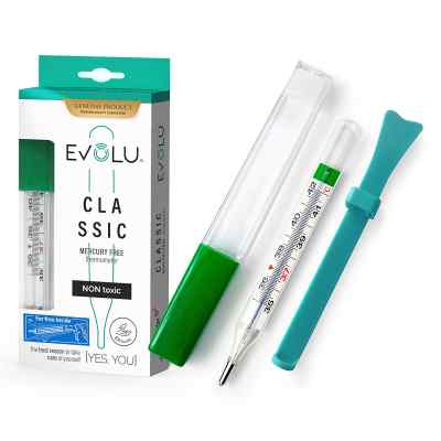 Evolu Thermometer Classic quecksilberfrei analog