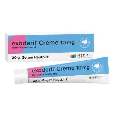 exoderil Creme die Rettung bei Pilzinfektionen der Haut