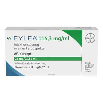 Eylea 114,3 Mg/ml Injektionslösung I.e.fertigspr.
