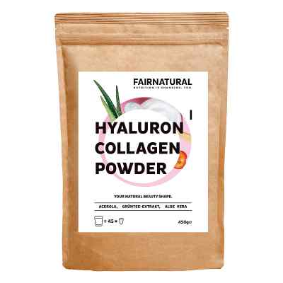 Fairnatural Kollagen Hyaluron Pulver + Vitamin C