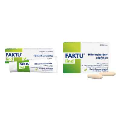 Faktu Lind Hämorrhoidenzäpfchen + Hämorrhoidensalbe