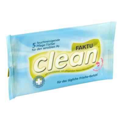 Faktuclean Tücher 5 stk von DR. KADE Pharmazeutische Fabrik GmbH PZN 00696622